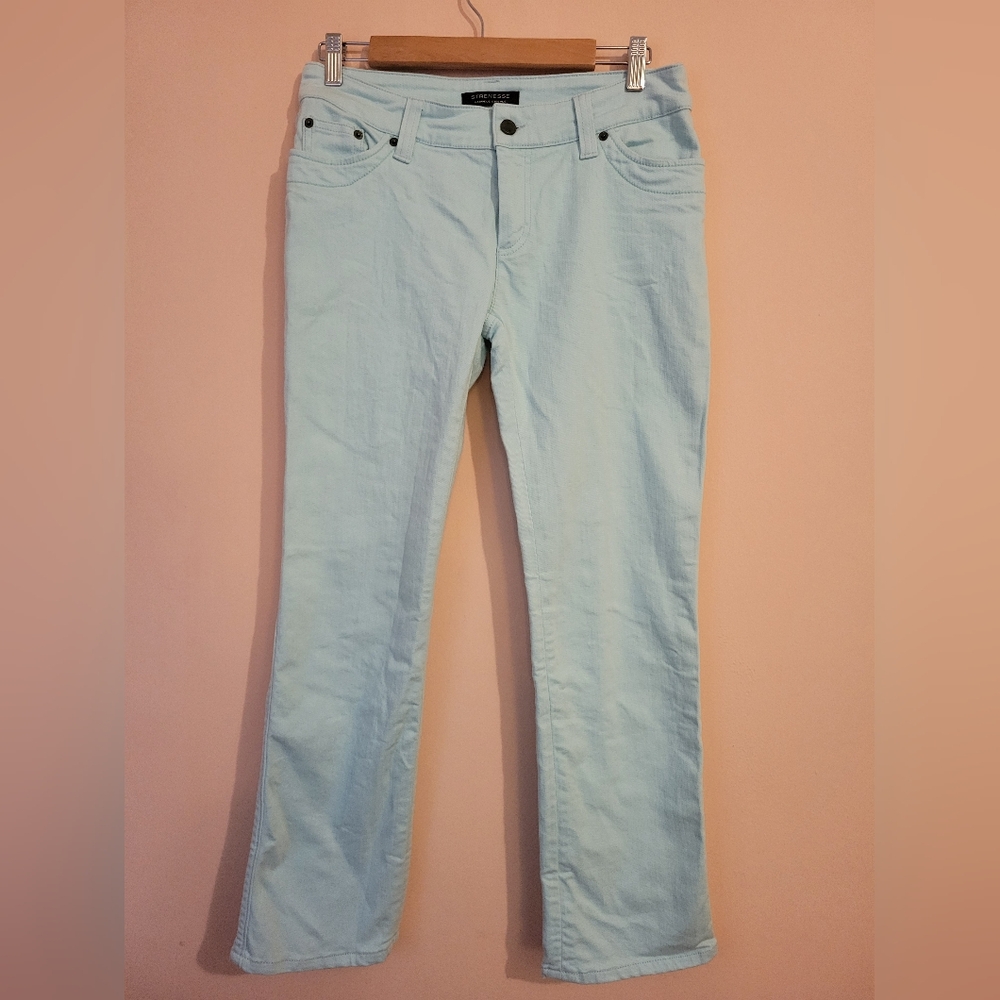Strenesse Light Blue Cropped Jeans, EUC, Size 38, 31 Inch Waist, 29 Inch Inseam